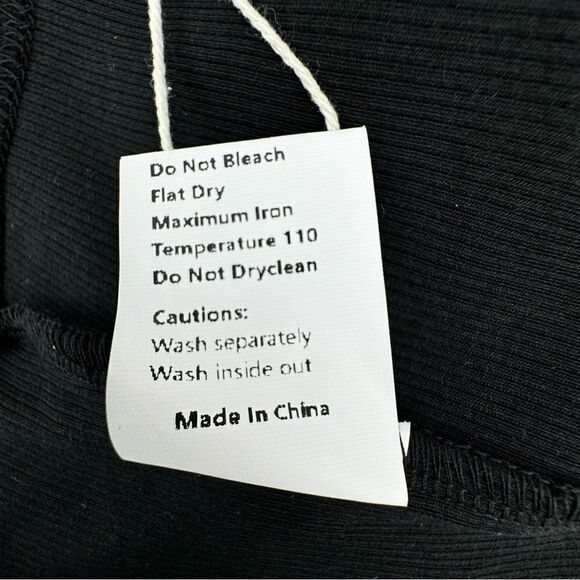 Commense Square Neck Corset Black Pull On Tank SZ S NWT - Picture 13 of 15